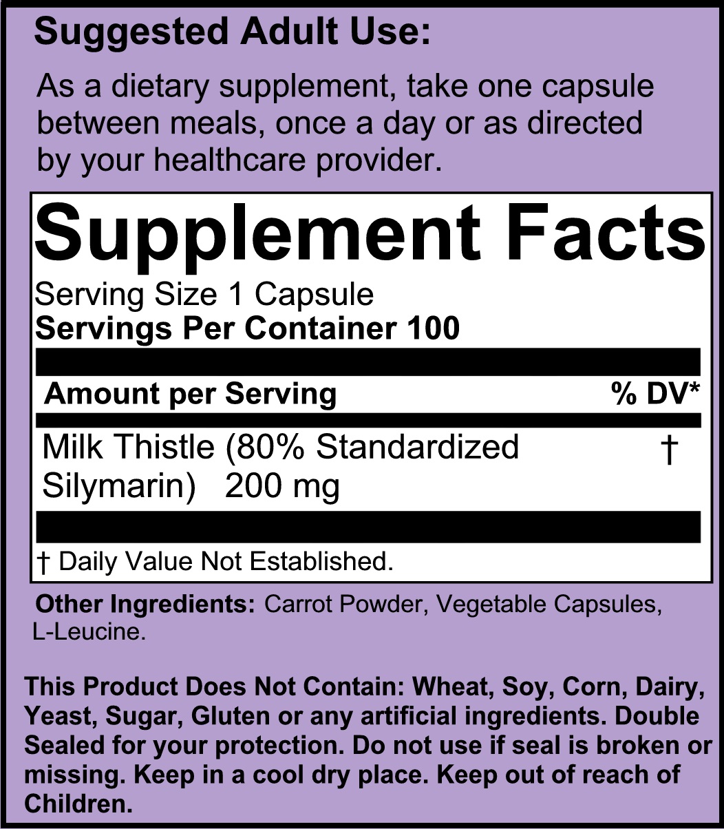 Milk Thistle Extract - Image 2