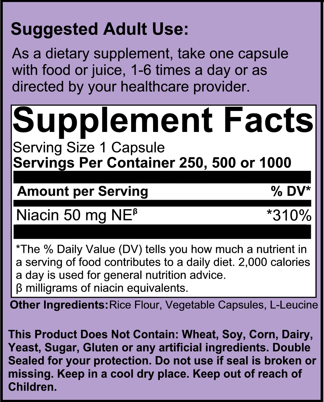 B-3 Niacin 50 - Image 5